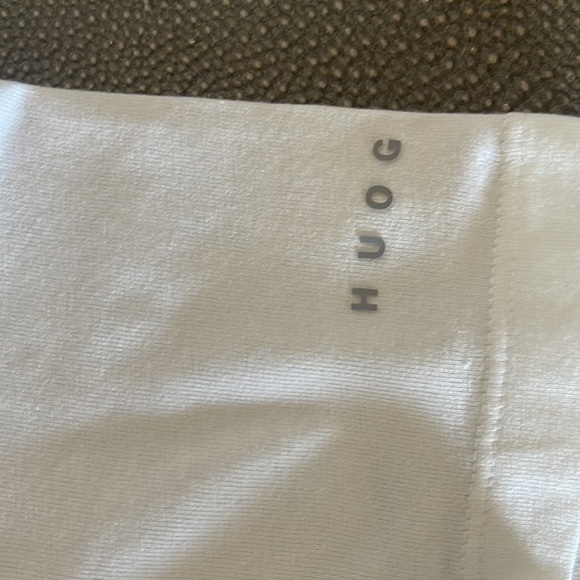 Brand New! Hugo boss slim stretch v neck white tee size XL - Picture 3 of 3
